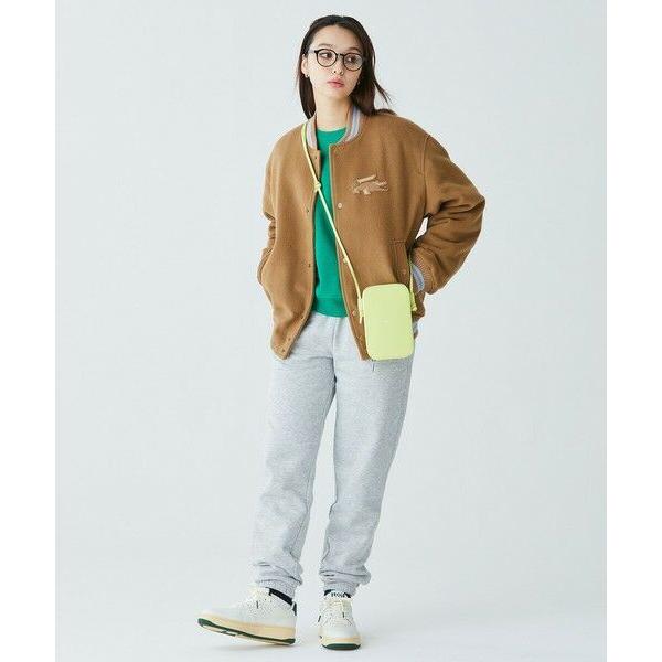 美品　ラコステ　LACOSTE ブルゾン　MA-1 ベージュ　ワニワンポイント LACOSTE（ラコステ） ワンポイントワニロゴスマホポーチ Size: 11.5 x