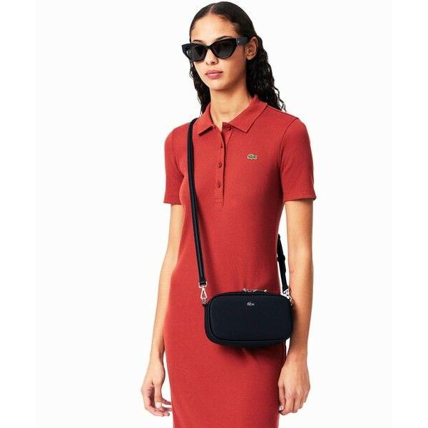 LACOSTE（ラコステ） デイリーシティ 鹿の子エンボス加工 ショルダー