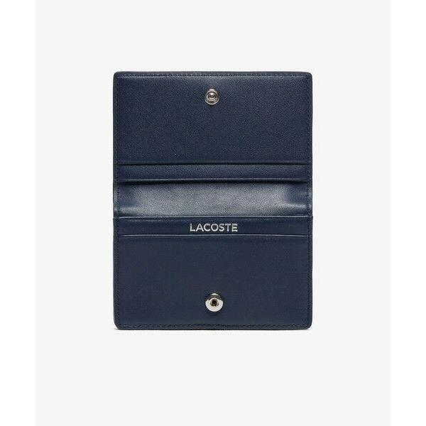 LACOSTE / ラコステ トリコロールプリントレザーカードケース | LACOSTE | 02