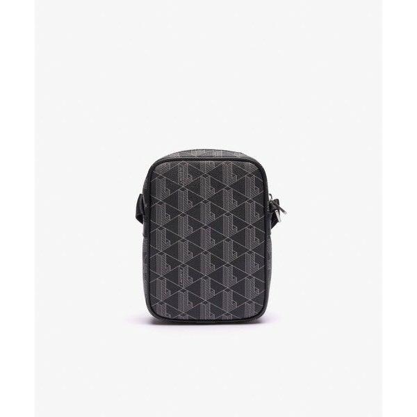 【極美品】ラコステ ザ ブレンド モノグラムバーティカル ショルダーバッグ LACOSTE / ラコステ ザ ブレンド モノグラムバーティカル
