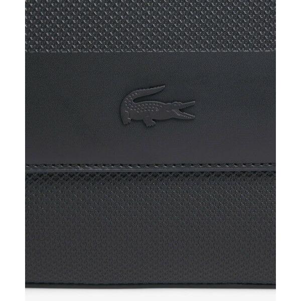 LACOSTE / ラコステ シャンタコ レザー メッセンジャーバッグの画像