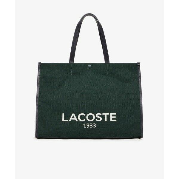 LACOSTE / ラコステ ヘリテージキャンバス テニススタイルトートバッグ 