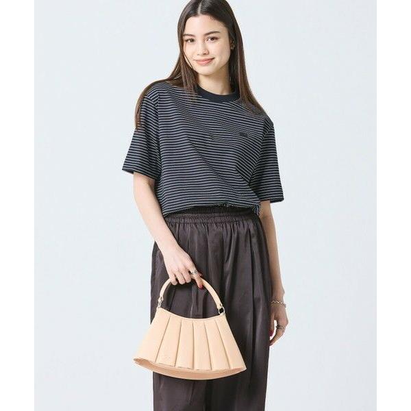 TANGO パーティーバッグ 本革 ラピスラズリ 編み込みハンドバッグ LACOSTE（ラコステ） LENGLEN ラムレザープリーツハンドバッグ 2WAY
