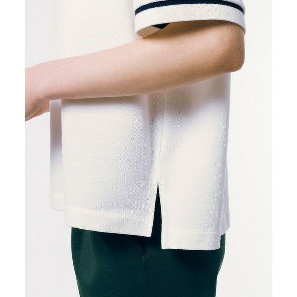 ラコステ　ヘビーウェイト鹿の子　ボクシーシルエットクレリックポロシャツ 1170000008646_0609.jpg