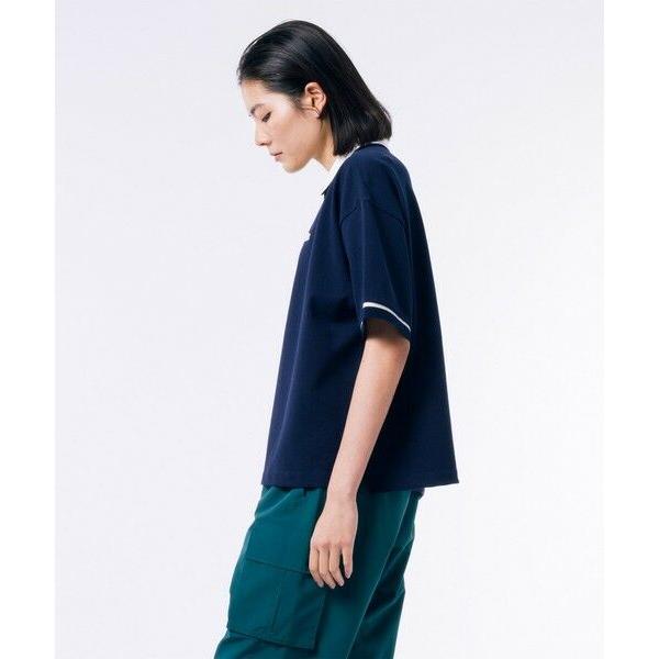 ラコステ　ヘビーウェイト鹿の子　ボクシーシルエットクレリックポロシャツ 1170000008646_0609.jpg