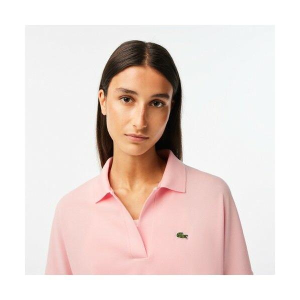 ラコステ 半袖 ポロシャツ ピンク 夏服 日本製 LACOSTE