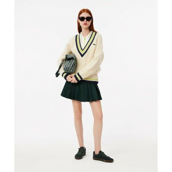LACOSTE（ラコステ） ワッフルピケ ハーフジップポロシャツ