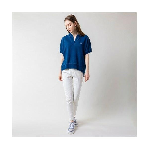 LACOSTE / ラコステ インディゴスキッパーネックポロシャツ｜selectsquare｜10