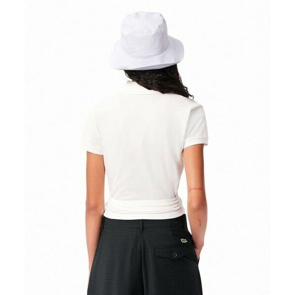 LACOSTE（ラコステ） ハイストレッチ 鹿の子 ラップフロント