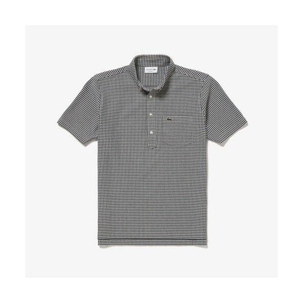 LACOSTE　ラコステ　クールマックスブレンドジャガード半袖ポロシャツ LACOSTE｜クールマックスブレンドジャガード半袖ポロシャツ