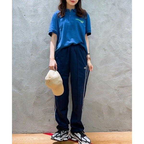 LACOSTE（ラコステ） ネームプリントウォッシュドポロシャツ 
