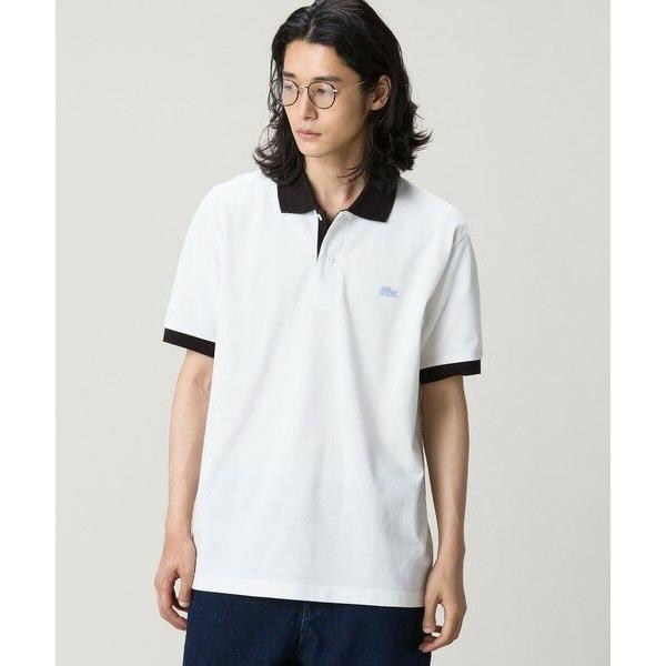 LACOSTE（ラコステ） 配色コントラストリブ 2トーンポロシャツ