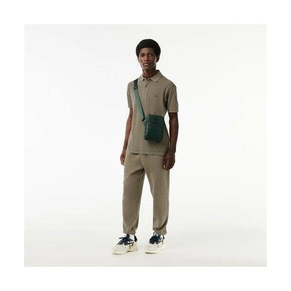 ラコステ（LACOSTE）/オーガニックコットン ミネラルダイ鹿の子地 半袖ポロシャツ LACOSTE（ラコステ） オーガニックコットン ミネラルダイ鹿の子地 半袖