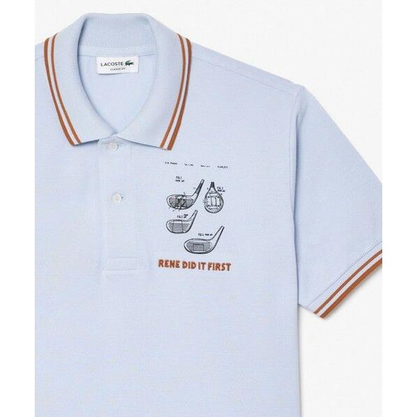 LACOSTE（ラコステ） オーガニックコットン 鹿の子 RENE DID IT FIRST 