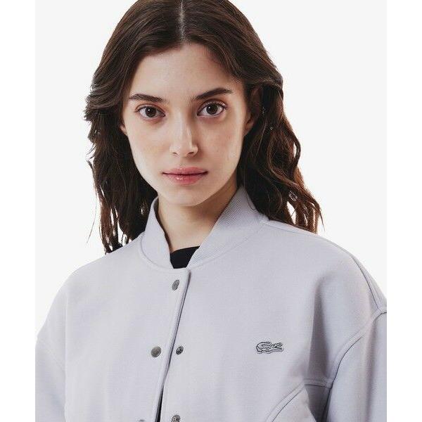 LACOSTE（ラコステ） 裏パイルスウェット MA-1ブルゾン : タカシマヤ