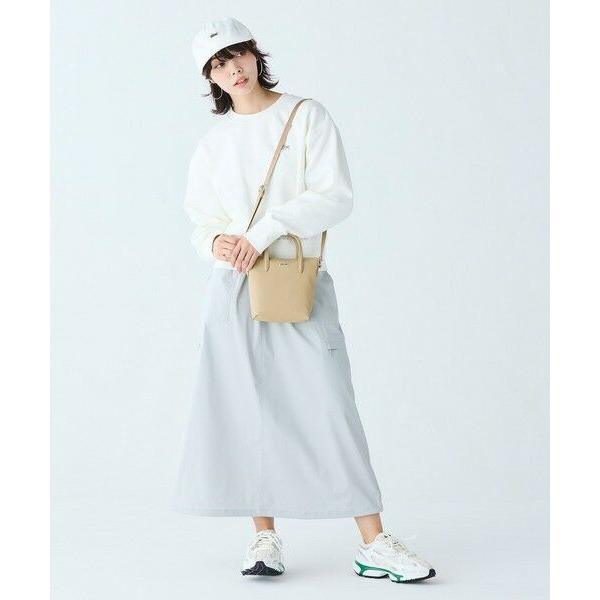 LACOSTE（ラコステ） クロップドクルーネックスウェット : タカシマヤ