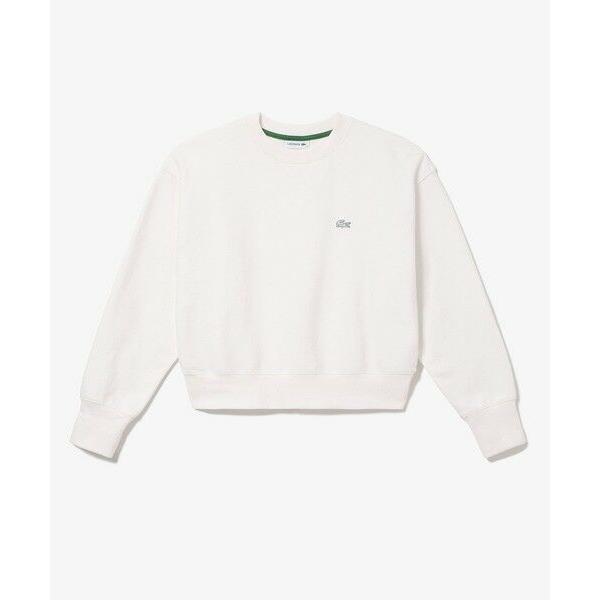 LACOSTE（ラコステ） クロップドクルーネックスウェット : タカシマヤ 