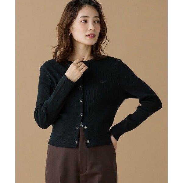 LACOSTE（ラコステ） リブジャージカーディガン : タカシマヤ 