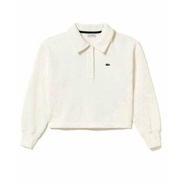 LACOSTE（ラコステ） クロップド丈 ポロニットスウェットシャツ
