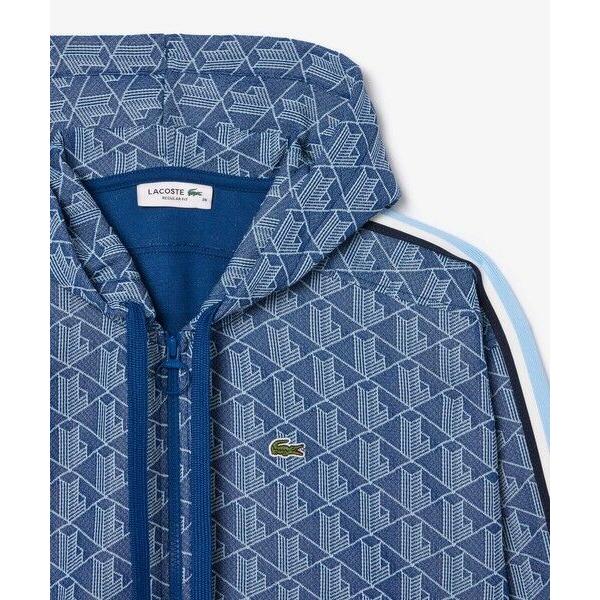LACOSTE / ラコステ モノグラムジャカードフーディー