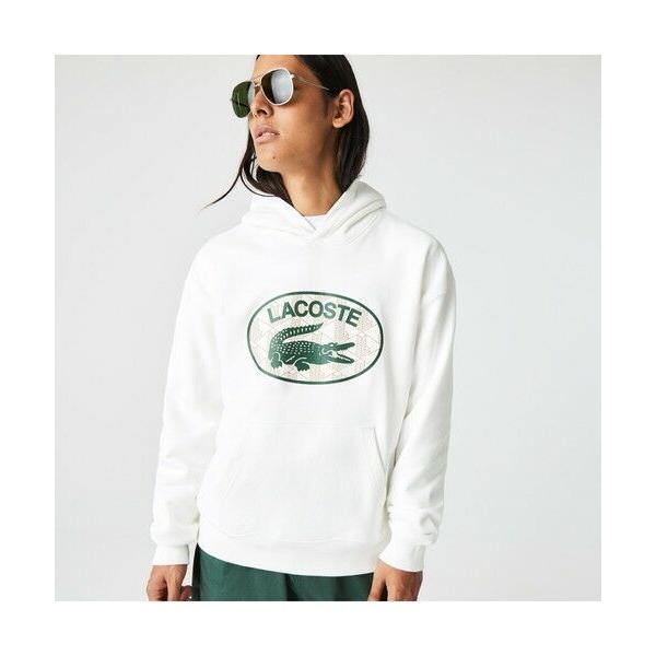 LACOSTE / ラコステ モノグラムモチーフラコステプリントフード 