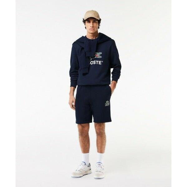 LACOSTE（ラコステ） 裏パイル エッセンシャルアイコングラフィック