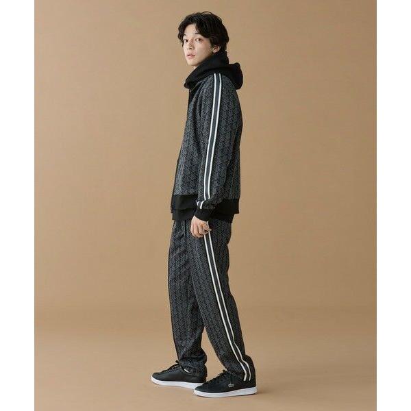 LACOSTE US(L) モノグラムジャガードトラックジャケット LACOSTE｜モノグラムジャカードトラックジャケット