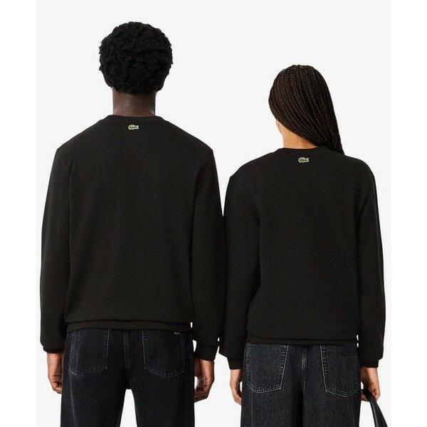 LACOSTE（ラコステ） 裏パイル地 ワンポイングラフィックプリント