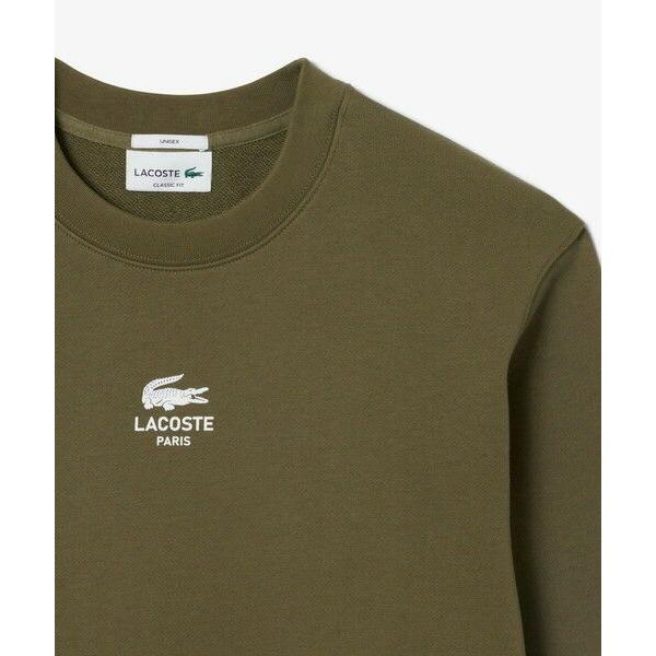 LACOSTE（ラコステ） 裏パイル地 ワンポイングラフィックプリント