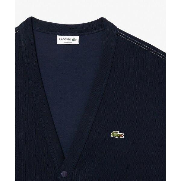 LACOSTE（ラコステ） スクエアポケットダブルフェイス鹿の子