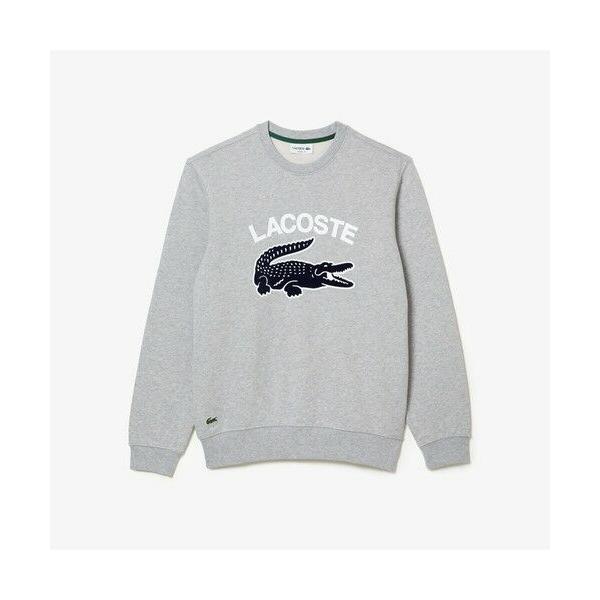 LACOSTE / ラコステ ビッグクロックカレッジロゴクルーネックスウェット｜selectsquare｜14