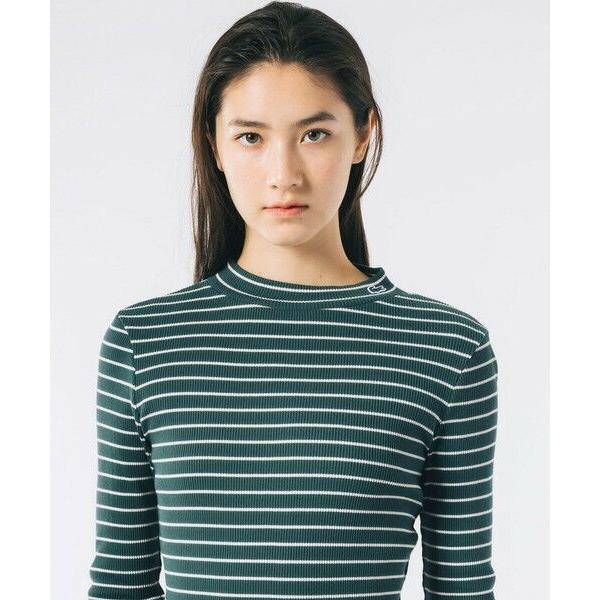 LACOSTE（ラコステ） モックネックロングスリーブTシャツ : タカシマヤ