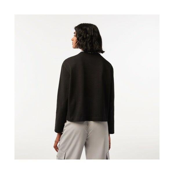 LACOSTE（ラコステ） グラフィカルロゴジャカードネックリブロング