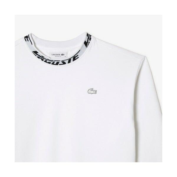 LACOSTE（ラコステ） グラフィカルロゴジャカードネックリブロング