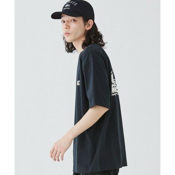 LACOSTE ラコステ　オーバーサイズ バック プリント Tシャツ　4 LACOSTE（ラコステ） 【オンライン限定】LACOSTE オーバーサイズ
