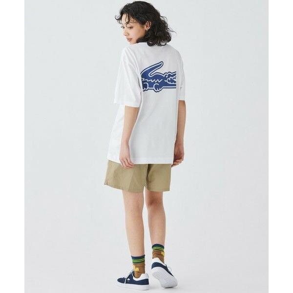 LACOSTE ラコステ　オーバーサイズ バック プリント Tシャツ　4 LACOSTE（ラコステ） 【オンライン限定】LACOSTE オーバーサイズ