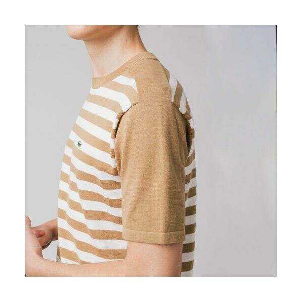 LACOSTE / ラコステ コットンニットマリンボーダーTシャツ｜selectsquare｜14