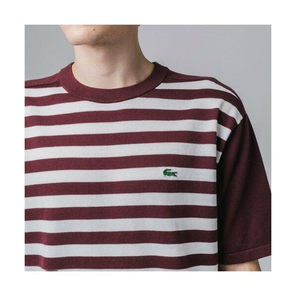 LACOSTE / ラコステ コットンニットマリンボーダーTシャツ｜selectsquare｜18