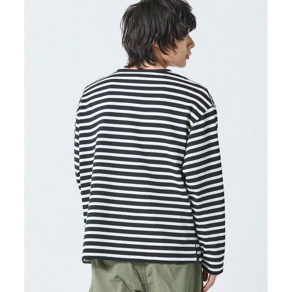 LACOSTE（ラコステ） スクエアネックボーダー長袖Tシャツ : タカシマヤ
