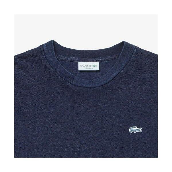 LACOSTE / ラコステ インディゴピケロングスリーブTシャツ