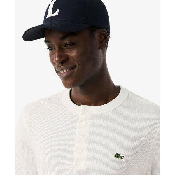LACOSTE（ラコステ） ヘンリーネックワッフルTシャツ : タカシマヤ