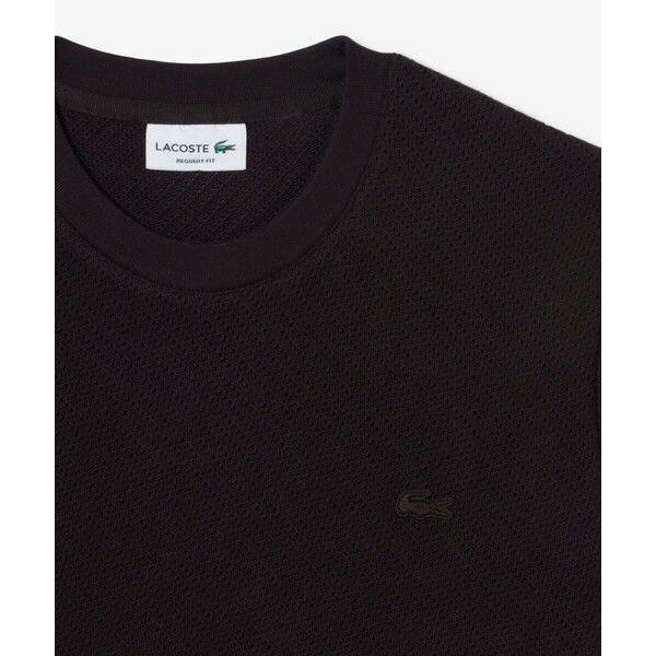 LACOSTE（ラコステ） コットンメッシュニットTシャツ : タカシマヤ