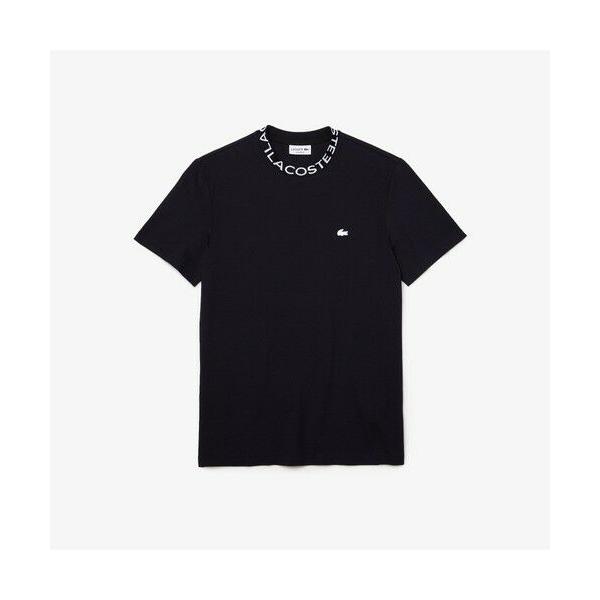 LACOSTE / ラコステ ウルトラライトピケロゴネックTシャツ