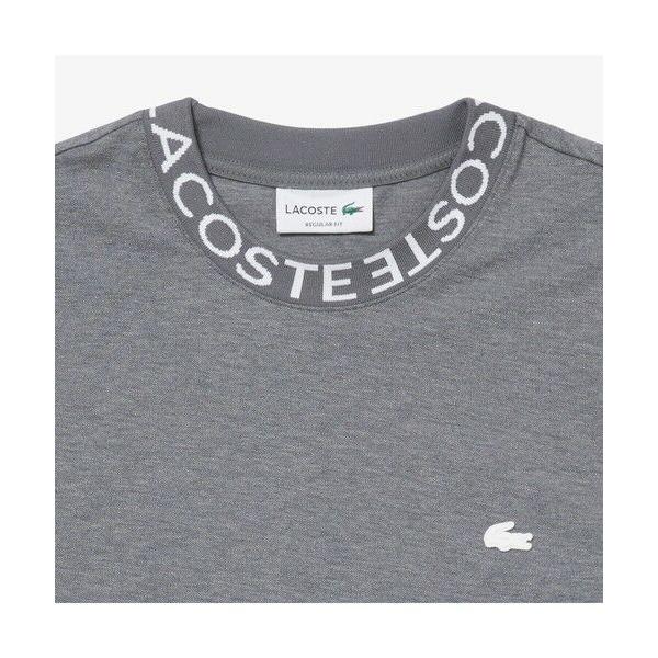 LACOSTE / ラコステ ウルトラライトピケロゴネックTシャツ