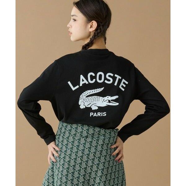 LACOSTE（ラコステ） オーバーサイズ PARISロゴ ヘビーウェイト 長袖T