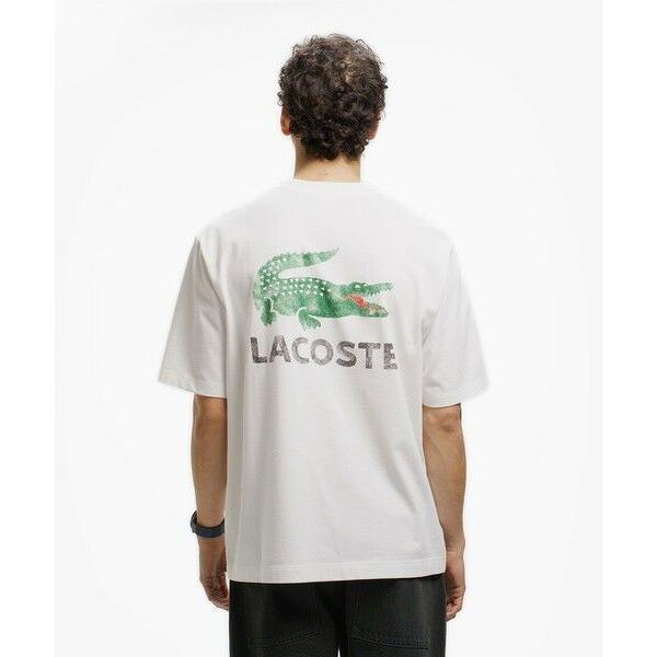 LACOSTE（ラコステ） ビンテージロゴ ルーズフィットTシャツ