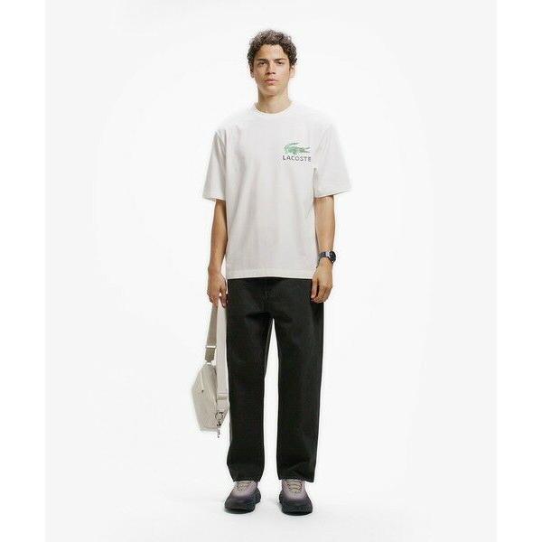 LACOSTE（ラコステ） ビンテージロゴ ルーズフィットTシャツ