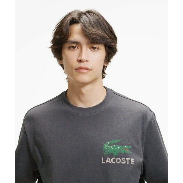 LACOSTE（ラコステ） ビンテージロゴ ルーズフィットTシャツ
