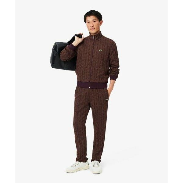 LACOSTE（ラコステ） サイドテーピングモノグラムジャカードトラック