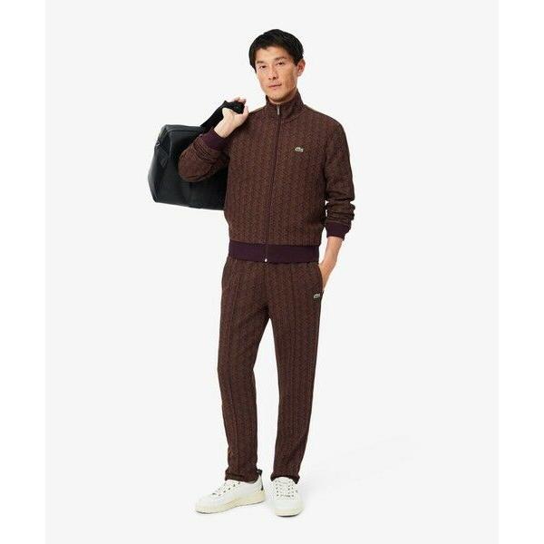 LACOSTE（ラコステ） サイドテーピングモノグラムジャカードトラック